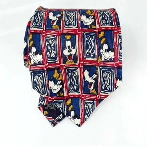 The Disney Store Silk Goofy Neck‎ Tie